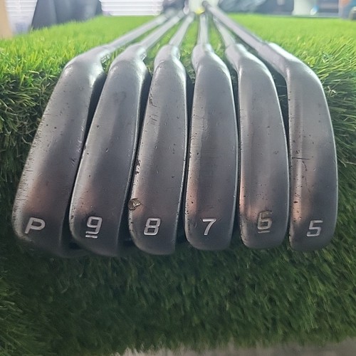 Cobra Forged Tec One Length Iron Set 5-PW Black AMT Regular Flex Shafts - Picture 4 of 7