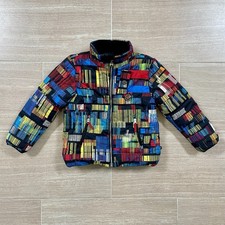 Boy  s Size 6 Obermeyer Ski Snow Winter I-Grow Jacket Heavyweight Colorful EUC