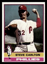 Steve Carlton 1976 Topps #355 Philadelphia Phillies
