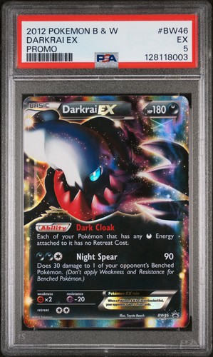 Darkrai-EX graded PSA 5 for sale on eBay
