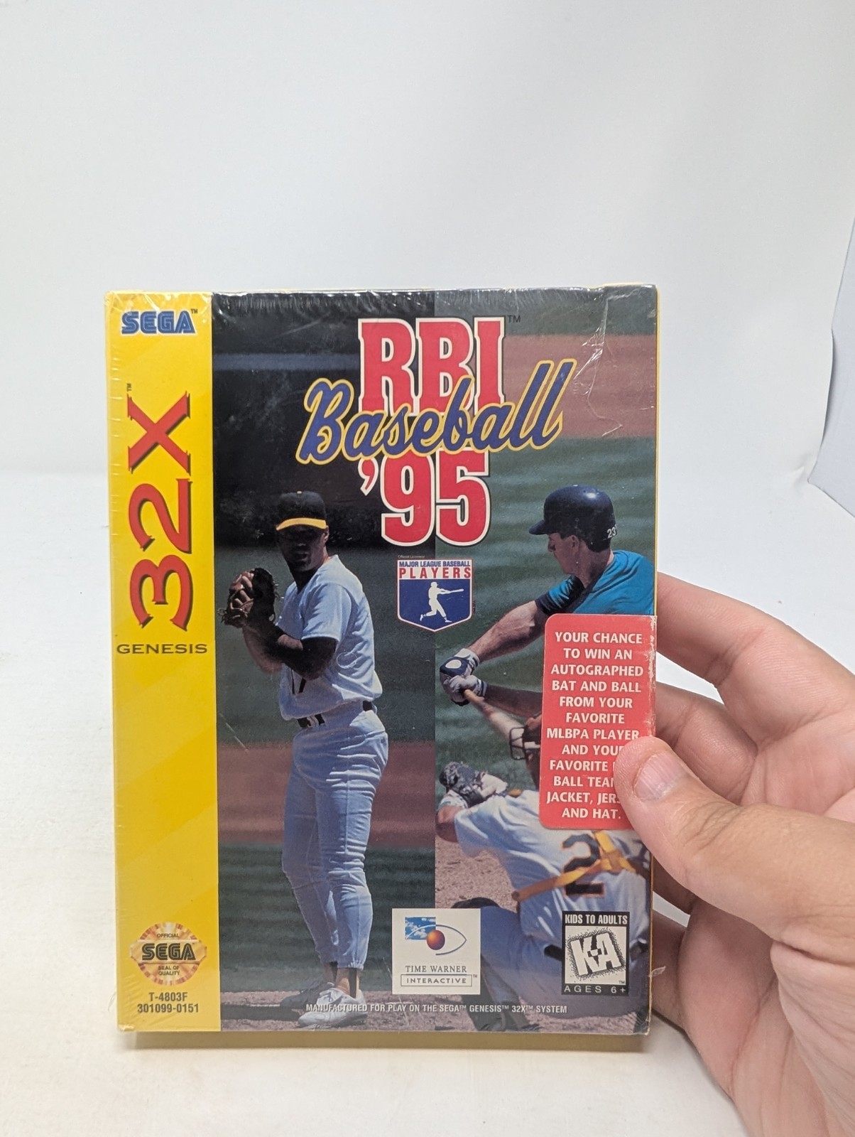 RBI Baseball '95 Sega Genesis 32X BRAND NEW & SEALED! ULTRA RARE!