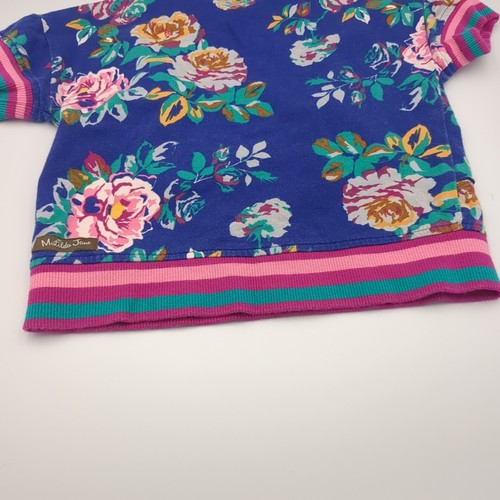 Matilda Jane PASSING NOTES Top Floral Ruffle French Terry Moment With You Size4 - Picture 14 of 15