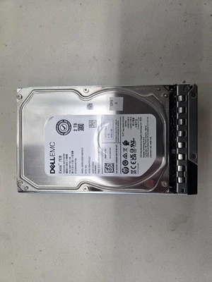 Dell/Seagate 2TB 7.2K 6Gbps SATA 3.5 HDD Exos (0X7C91) With Drive Caddy