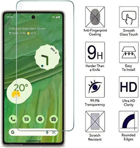 Screen Protector For Google Pixel 9A 9 Pro XL 8A 8 7A 6A 7 6 Pro Tempered Glass - Picture 10 of 12