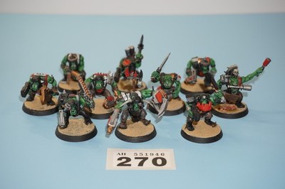 Warhammer 40k Ork Boyz Squad x 10