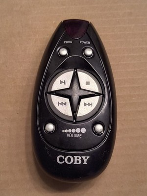 Genuine OEM COBY CX-CD377 Remote Control for Audio System Model CXCD377 (Tested)