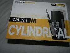 Cylindrical Screwdriver Compact  Set Kit, 126 in 1 Precision Screwdriver Set