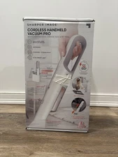 Sharper Image Handheld Vacuum with High-Speed 120W Cordless White