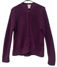 L.L. Bean Wool Angora Cardigan Cardigan Y2K Size Large