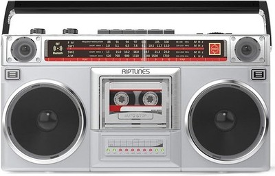 RIPTUNES Boombox Radio Cassette Player Recorder AM FM SW