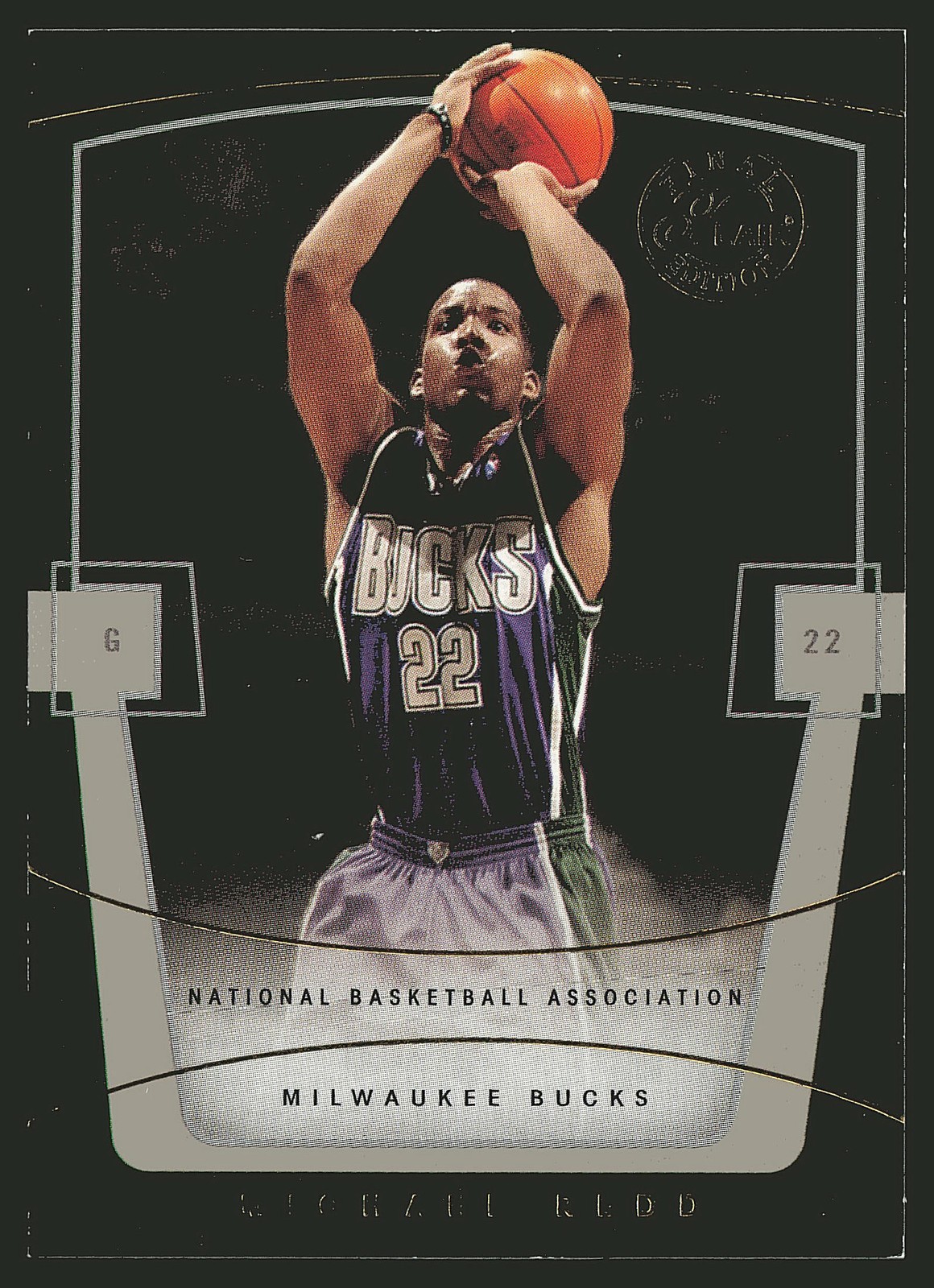 2003-04 Flair Final Edition #37 Michael Redd Row 1 #/100 SN