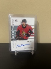 2019-20 SP Authentic Future Watch Autograph #156 Max Veronneau /999