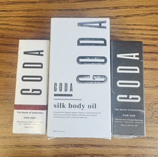 GODA Pheromone Infused Silk Massage Oil The Sense of Seduction 1.7 fl oz.