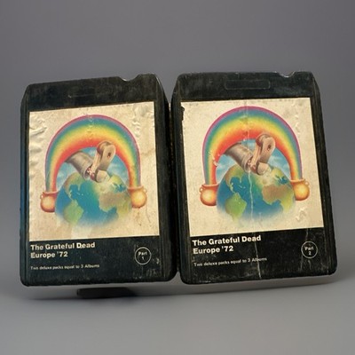 8-track The Grateful Dead's Europe '72 Part 1 And Part 2 Equal To 3 Albums