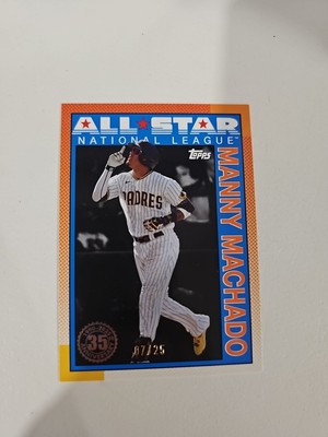 2025 Topps Series Manny Machado All Star 35th Anniversary Orange /25  #90as-44