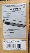 Modine Gas-Fired Infrared Patio Heater Outdoor (OHP 31S 48) 31,000 BTU [#78722]