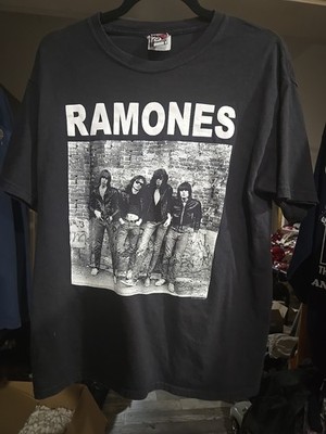 Vintage Ramones T Shirt Black Medium Hardcore Punk 1999 Chaser T  (M)