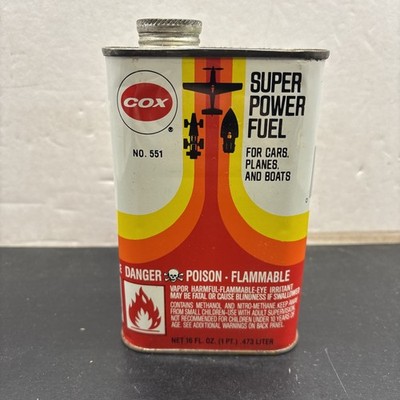 Cox Super Power Fuel 551 3/4 Full