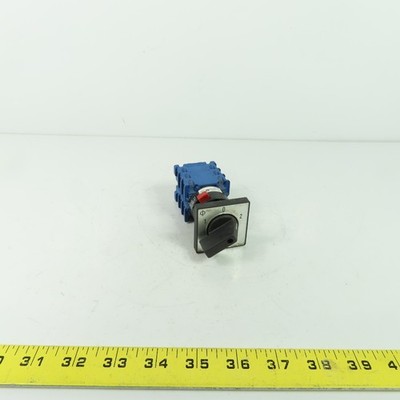 Kraus & Naimer CH10 3-Position Rotary Isolator Switch 600VAC 20A