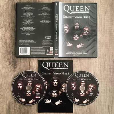 DvD Video   Queen - Greatest Hits 1 / 2 DVD-Videos   CIB