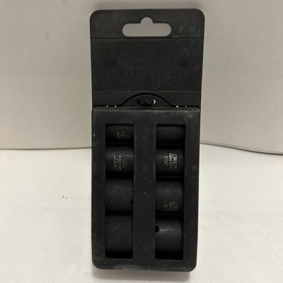 Performance Tool  8 Piece SAE Impact Socket Set 3/8'' Drive M588DB