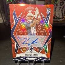 2025 Panini Phoenix - Rookies Kyle Williams #163 Autograph Red /99 RC