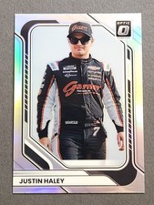 2026 Panini Donruss Optic NASCAR Racing #29 Justin Haley Silver Prizm Parallel