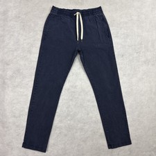 Rhone Jogger Pants Mens Medium Navy Everyday Off Hours Drawstring Athleisure
