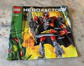 LEGO HERO Factory 44000 Furno XL and 6283 Voltix - 100% Complete with Manuals