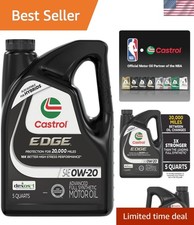 EDGE 0W-20 Advanced Full Synthetic Motor Oil, 5 Quarts 36.79 per gallon