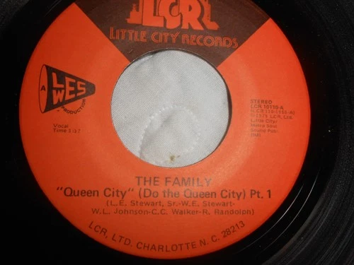 THE FAMILY~"QUEEN"~Orig. 1979~FUNK~SOUL~7'' 45rpm~LRC 10110~RARE SMALL LABEL~M-