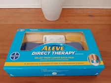 Bayer Aleve Direct Therapy Tens Device Lower Back Wireless Remote OG Box & Tool