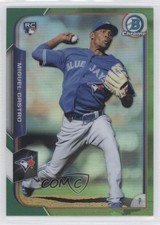 2015 Bowman Chrome Green Refractor 66/99 Miguel Castro #186 sp9