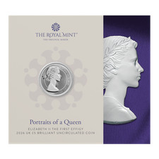 2026 Portraits of Queen Elizabeth II - 01 Mary Gillick Effigy &pound;5 BU