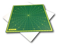 Self-Healing 18-Inch-by-18-Inch 360  Rotating Cutting Mat for Quilting with 1...