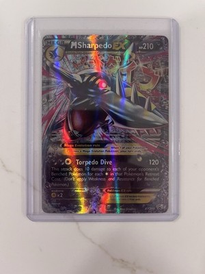 Pokémon M Sharpedo EX Mega Promo Holo XY200 XY 210 HP Torpedo Strike