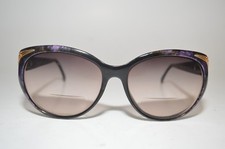 Vintage Marchon Sun Valley Sunglasses Frames 140MM Purple/Black/Gold