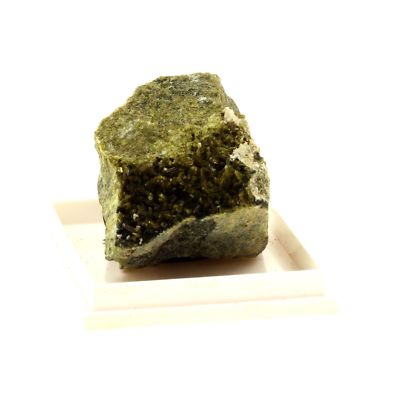 Epidot. 259,1 Ct. Gunggl Tal, Tirol, Österreich.