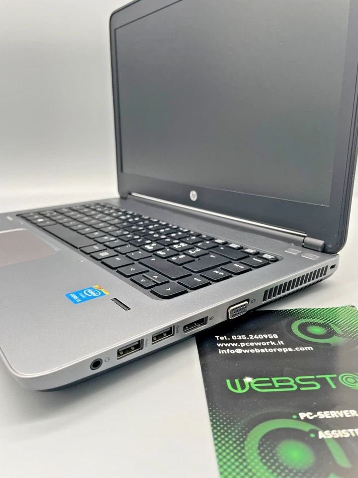 HP 640 G1 PROBOOK PENTIUM 3550M 4GB RAM 128GB SSD 14" FULL HD GAR 3 MESI WIN 10 - Immagine 3 di 4
