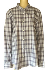New Calvin Klein Button Down Dress Shirt Noniron Wrinkle Free Long Sleeve Mens L