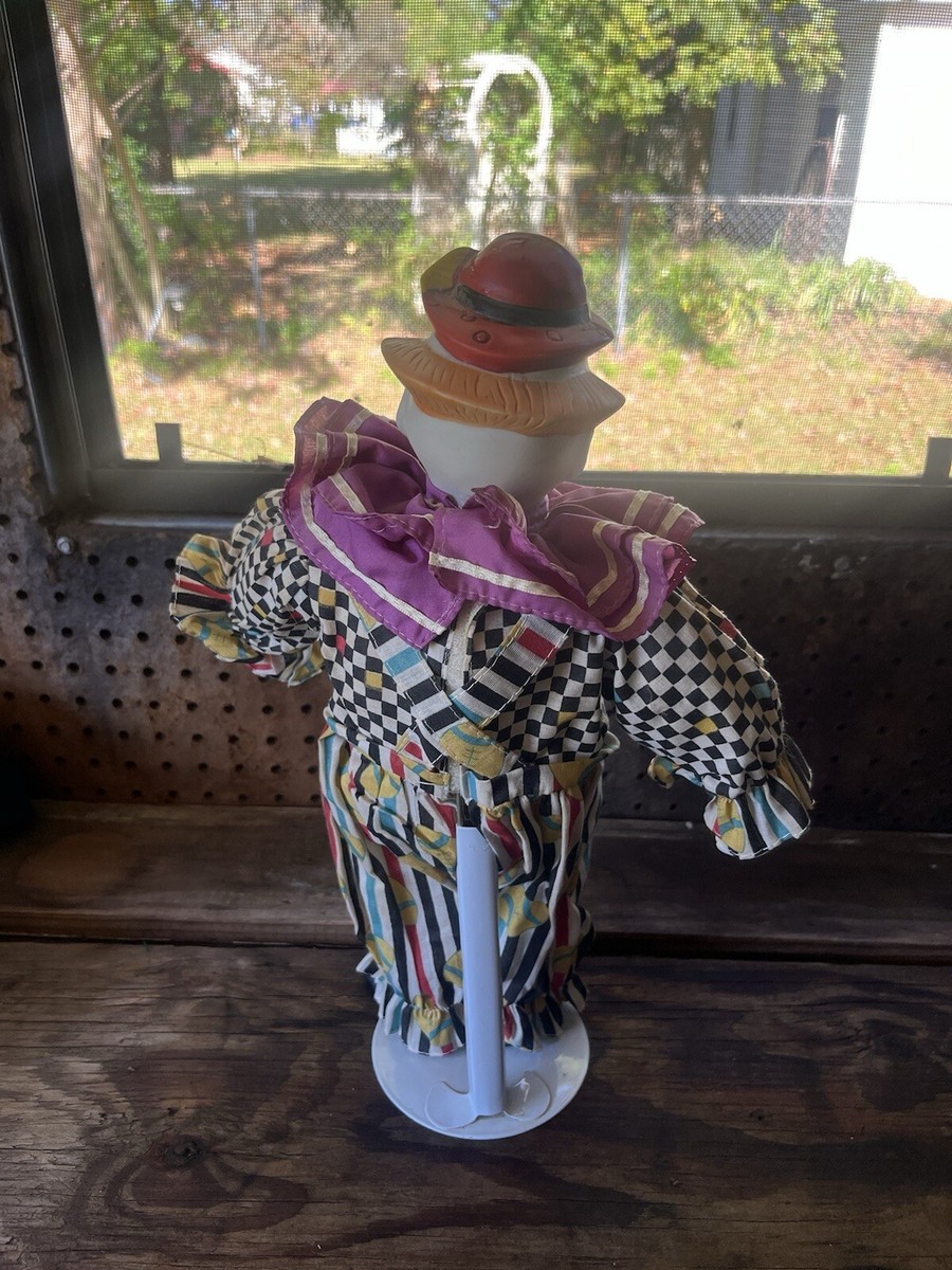 【SJ24597】CIRCUS COLLECTION VTG 1991 Circus Parade Genuine Porcelain Clown Collection