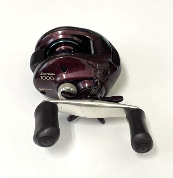 SHIMANO Scorpion 1000 RH431 Baitcast Reel Right Handle Used SHIMANO Scorpion 1000 RH431 Baitcast Reel Right Handle Used