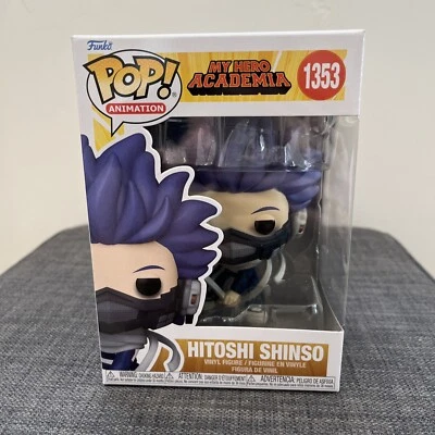 Funko POP! My Hero Academia Hitoshi Shinso With Mask Vinyl Figure #1353