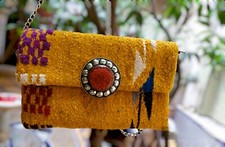 Morocan Kilim bag/Evening bag/clutch