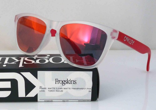 OAKLEY SUNGLASSES FROGSKINS MATTE CLEAR 