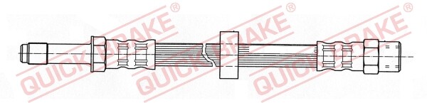 Quick Brake 32.333 Bremsschlauch 324 Mm FüR Volvo-image