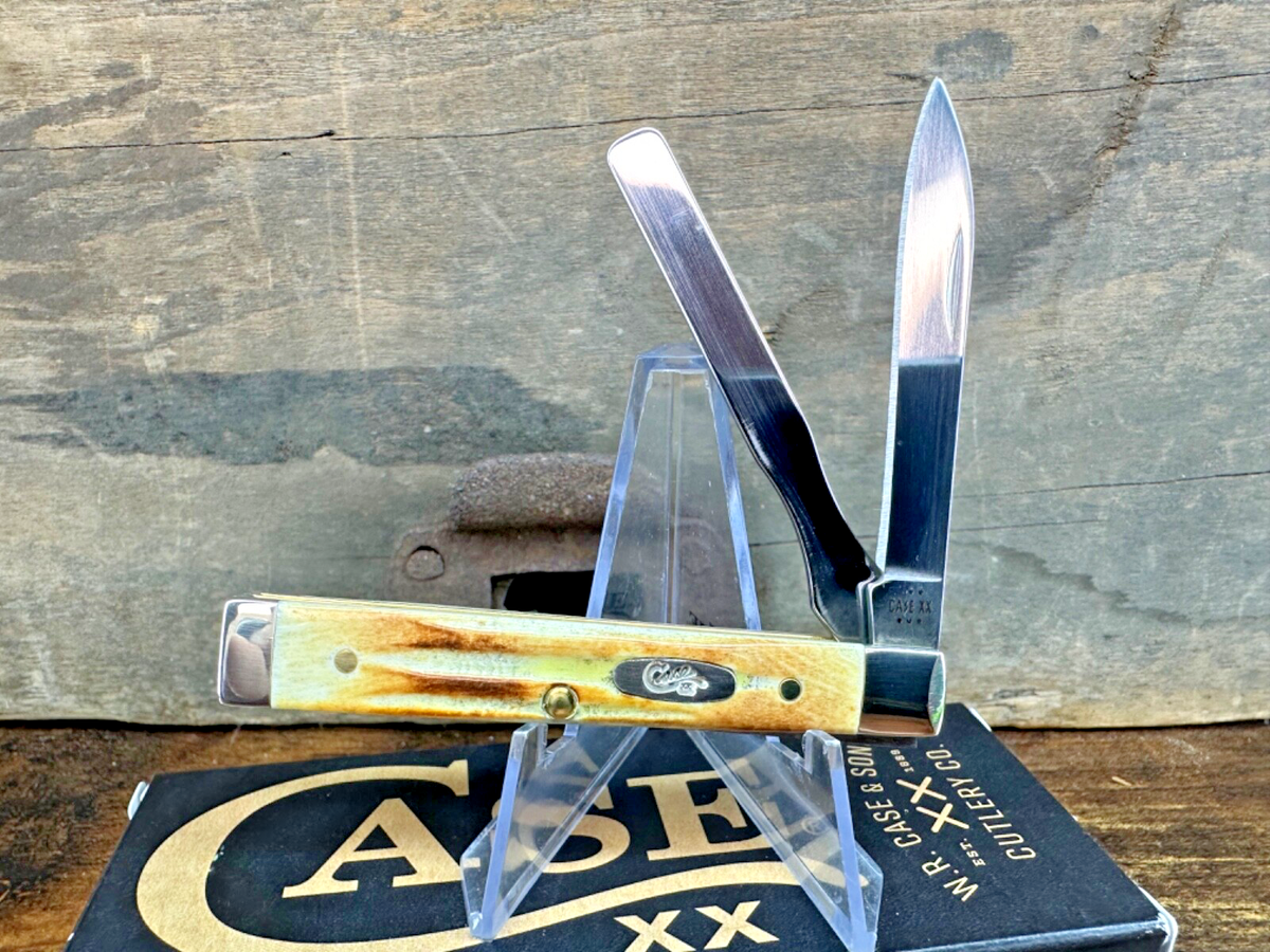 Case XX Baby Doc Campfire 2025 21797 Burnt Natural Bone Second Cut