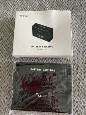 Battery Protective Bag Explosion-Proof Bag Battery Storage Bag for Mini 3 Pro