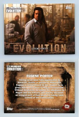 Eugene Porter #54 The Walking Dead Evolution 2017 Topps Trading Card
