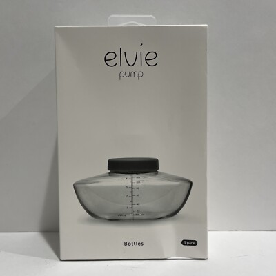 Elvie Pump Breastmilk Storage Bottles | 3 Pack | for Elvie Electric Breast Pump
